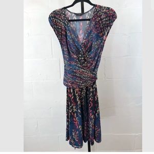 Bcbgmaxazria Crossover Wrap Around Dress Tie Belt